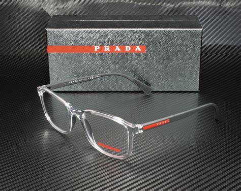 prada transparent glasses|prada glasses clear frame.